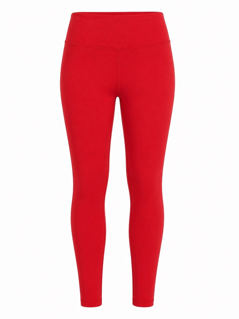 NVGTN Bold Red Seamless High-Waisted Leggings | Sculpting Activewear | Size M